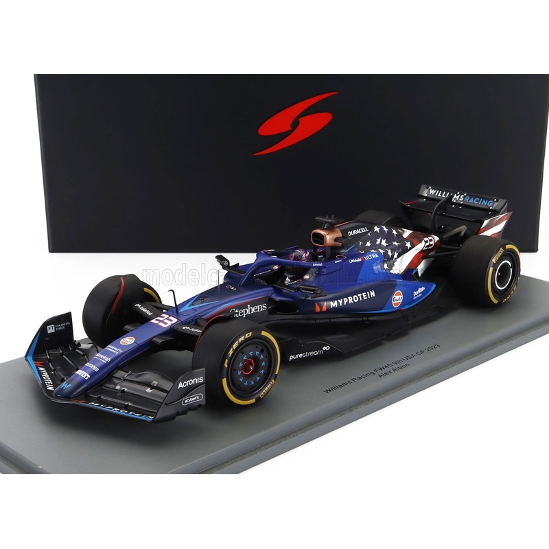 WILLIAMS | F1  FW45 TEAM WILLIAMS RACING GULF N 23 AUSTIN USA GP 2023 ALEXANDER ALBON