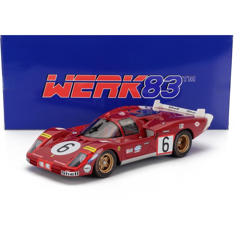 FERRARI | 512S 5.0L V12 LONG TAIL TEAM SEFAC SPA FERRARI N 6 24h LE MANS 1970 IGNAZIO GIUNTI – NINO VACCARELLA