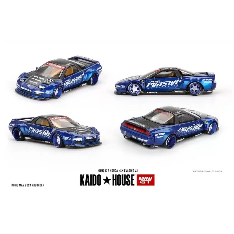 [ Kaido House x MINI GT ] HONDA NSX EVASIVE V2 KHMG137
