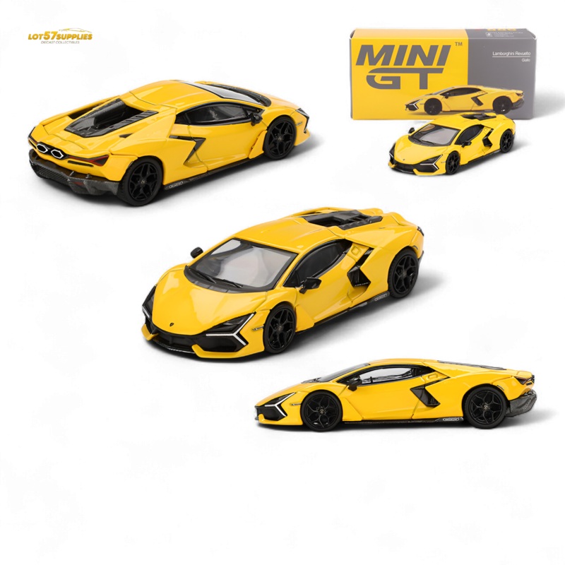 Mini-GT Lamborghini Revuelto Giallo #886 1:64 MGT00886