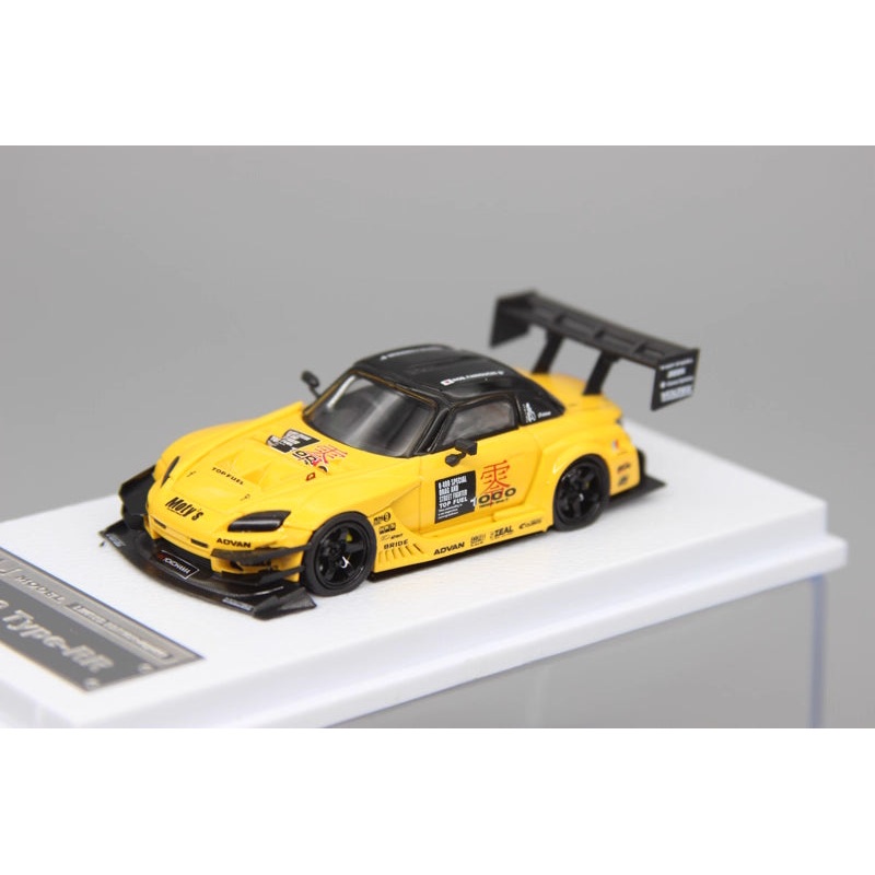 [Premium Resin Model] MJ Model 1:64 Honda S2000 AP1 Top Fuel Type-RR Custom Yellow