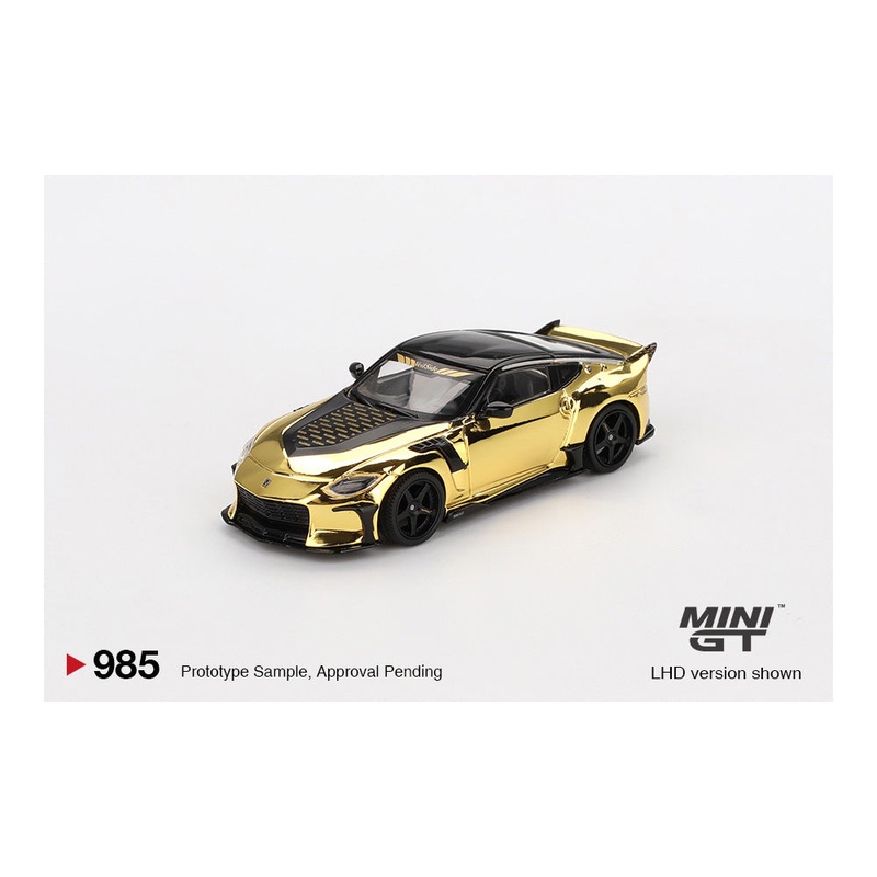 *PREORDER* MINI GT 1:64 Nissan Z VeilSide FFZ400 in Gold Chrome