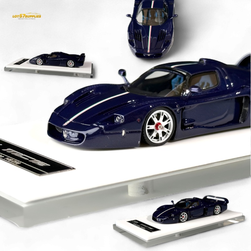 YM Model Maseti MC12 Stradale Corsa Blue Carbon – Resin 1:64