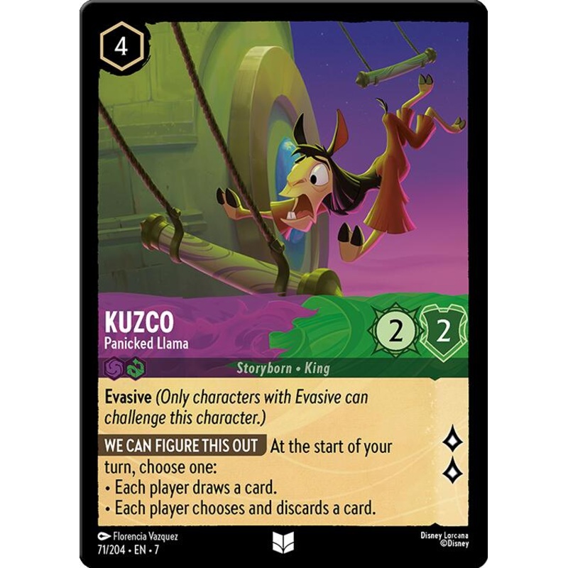 Kuzco – Panicked Llama (71/204) [Archazia’s Island]