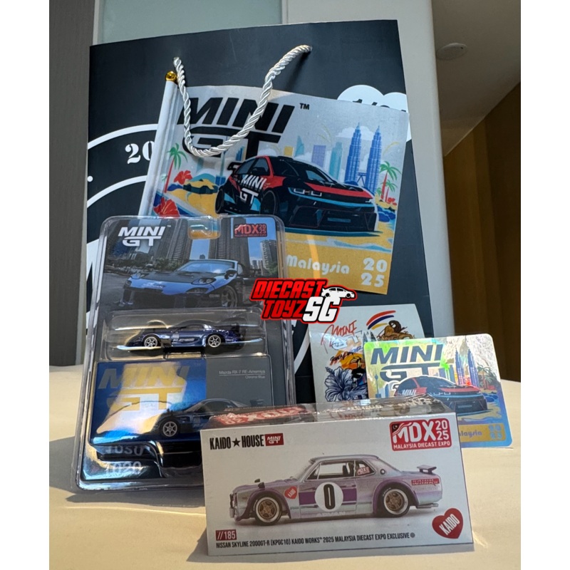 MINI GT X KAIDO HOUSE MALAYSIA EXCLUSIVE BUNDLE SET | MALAYSIA DIECAST EXPO 2025 MDX