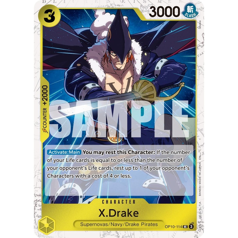 X.Drake (Pirate Foil) [Premium Booster -The Best- Vol. 2]