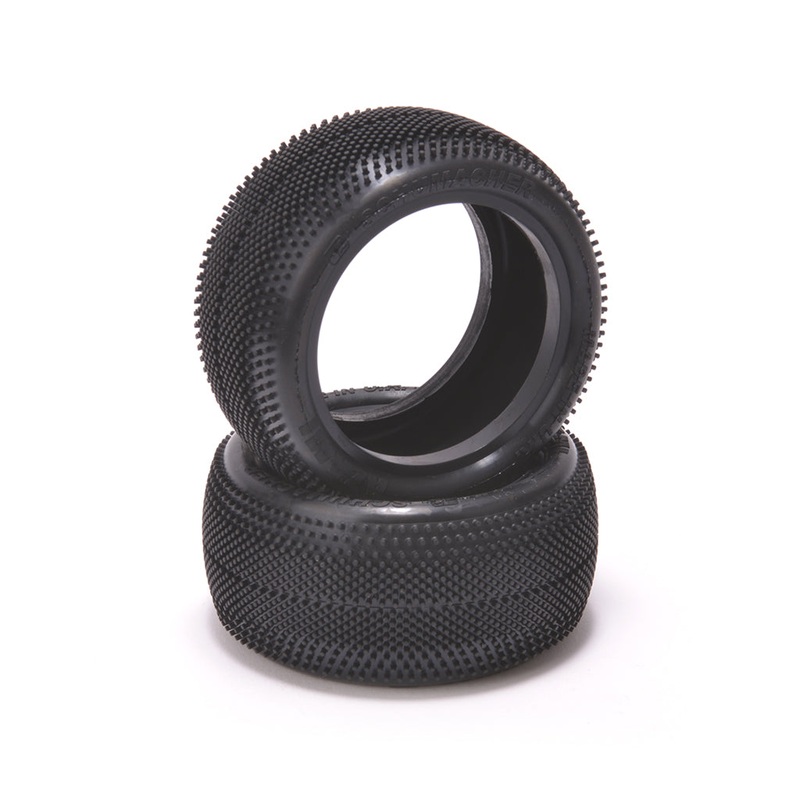 Azami Rear Yellow 1/10th Off Road Buggy Tyres – 1pr