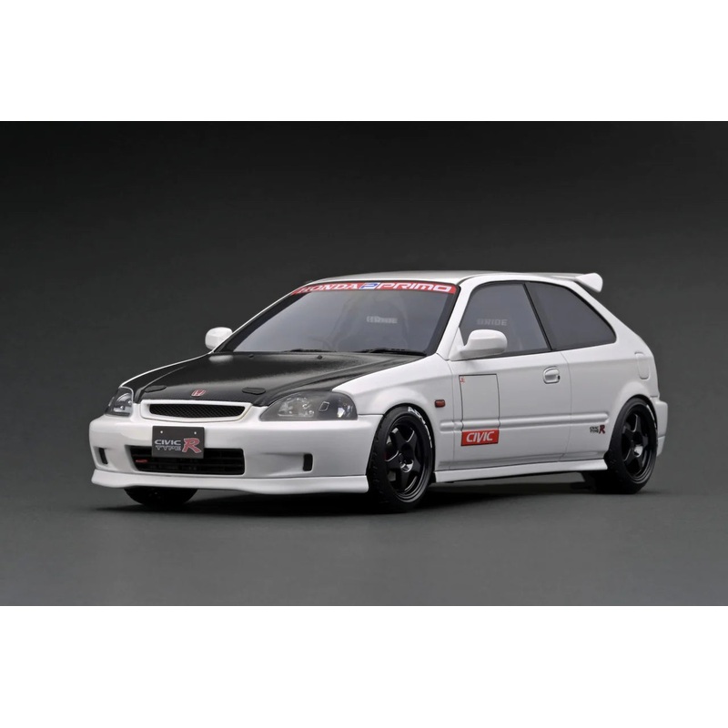 IGNITION MODEL 1/18 IG 2674 Honda CIVIC (EK9) Type R White