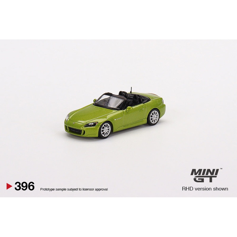 Mini GT- 1/64 Honda S2000 (AP2) Lime Green Metallic RHD (MGT00396-R)