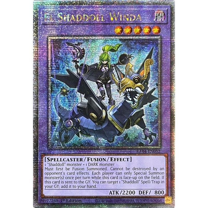 El Shaddoll Winda [RA04-EN052] Quarter Century Secret Rare