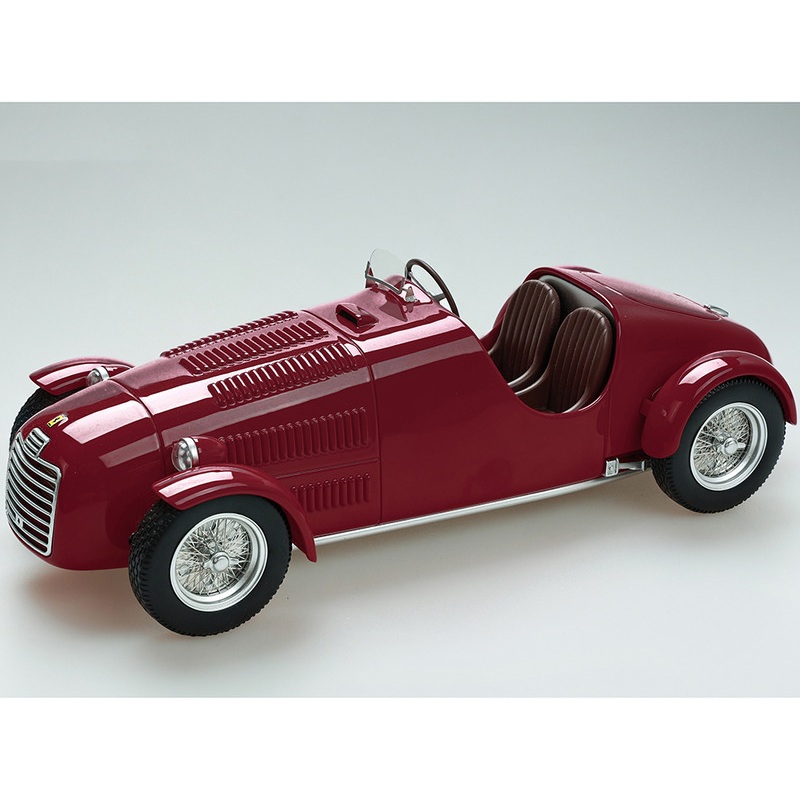 Ferrari 125C Red Press Version (1947) Limited Edition to 80 pieces Worldwide Mythos Series 1/18 Model Car by Tecnomodel