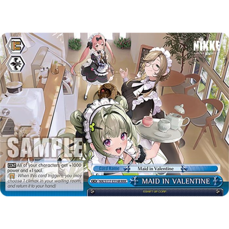 MAID IN VALENTINE (NIK/S117-E114R RRR) [GODDESS OF VICTORY: NIKKE]