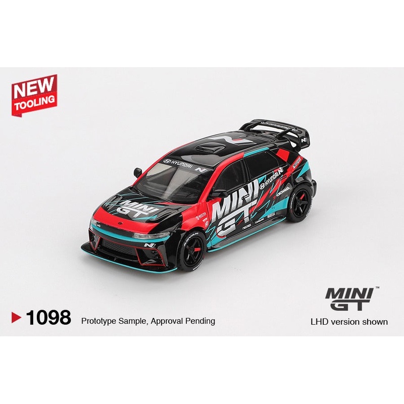 * PRE ORDER * MINI GT #1098 1/64 Hyundai Ioniq 5N MINI GT RS-01T 2025 Tokyo Auto Salon (LHD)