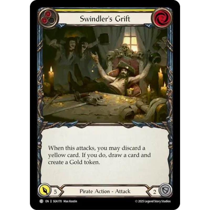 Swindler’s Grift (Yellow) [SEA170] (High Seas)  Rainbow Foil