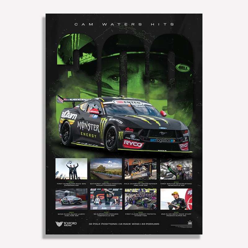 Tickford Racing – Cam Waters 300 Races Limited Edition Print