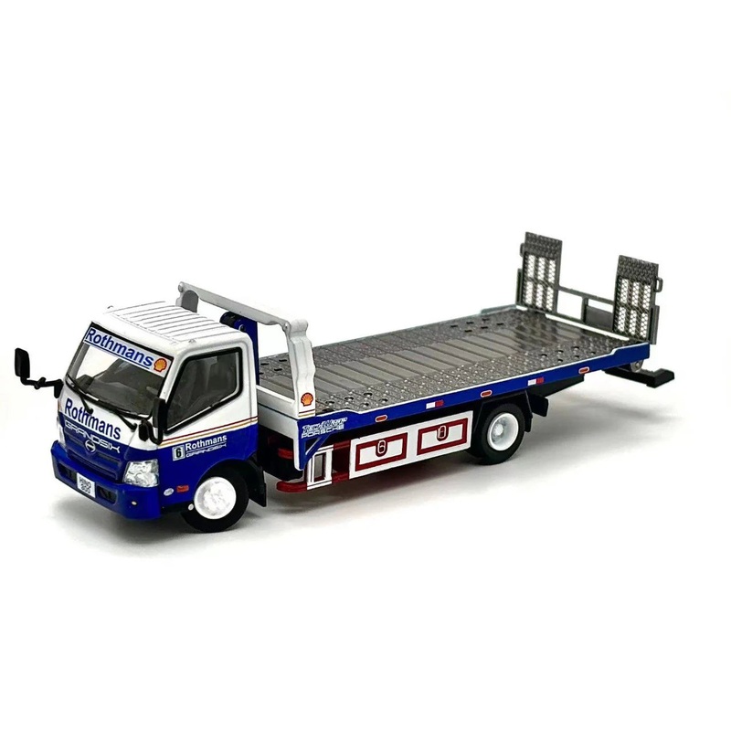 Unique Model 1/64 Hino 300 Dutro Flat Bed Truck (RHD) – Rothmans livery