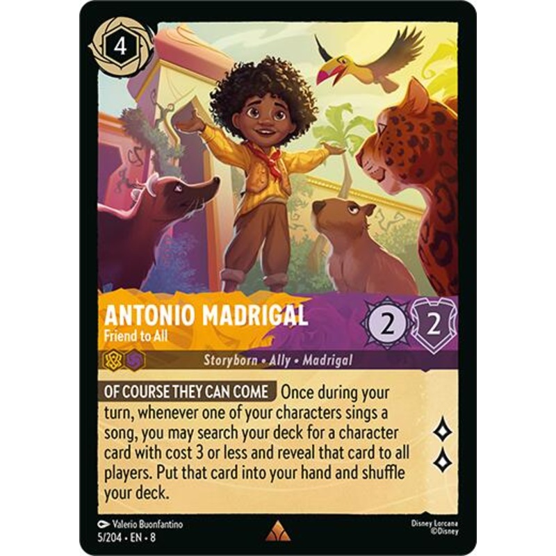 Antonio Madrigal – Friend to All (5/204) [Reign of Jafar]