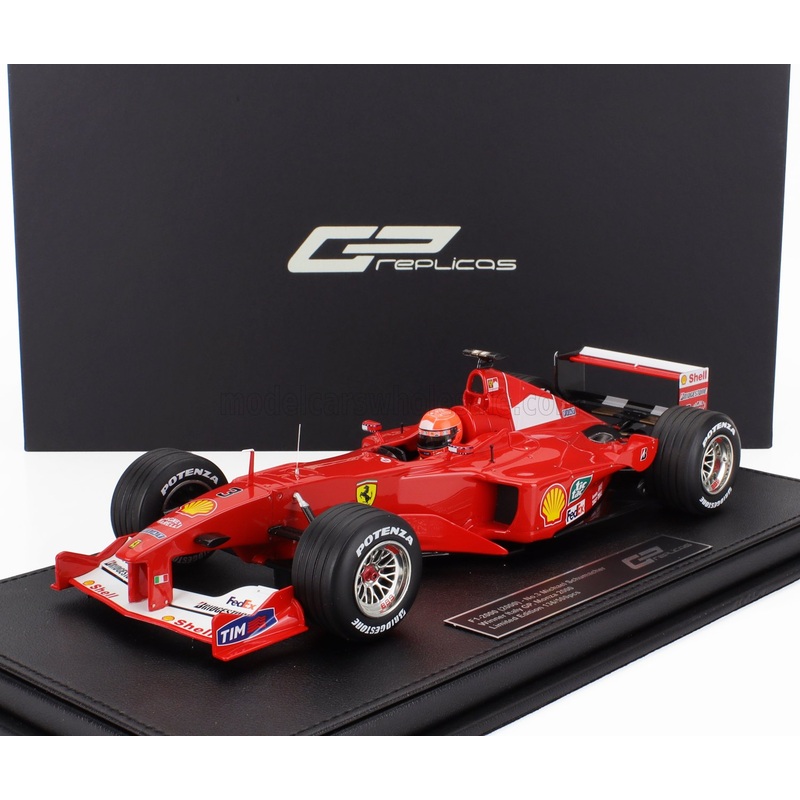FERRARI – F1  F2000 N 3 WORLD CHAMPION WINNER ITALY MONZA GP (with pilot driver) 2000 MICHAEL SCHUMACHER – RED WHITE