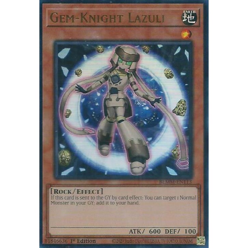 Gem-Knight Lazuli [BLMM-EN113] Ultra Rare