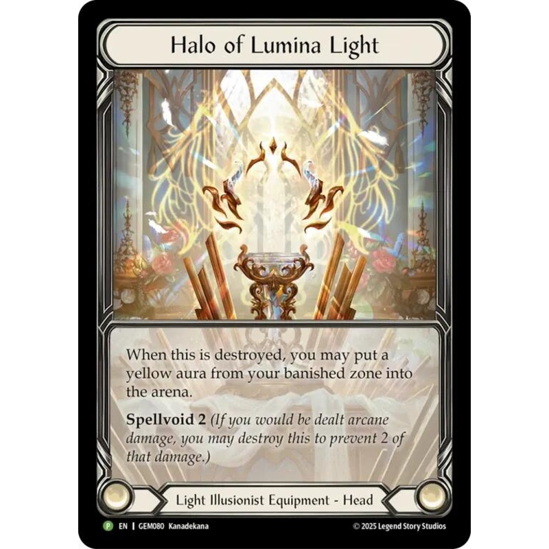 Halo of Lumina Light [GEM080] (GEM Pack 3)  Rainbow Foil