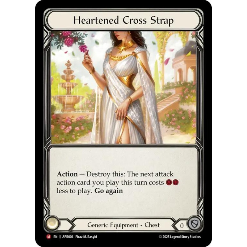Heartened Cross Strap [APR004] (Armory Deck: Legends Prism)
