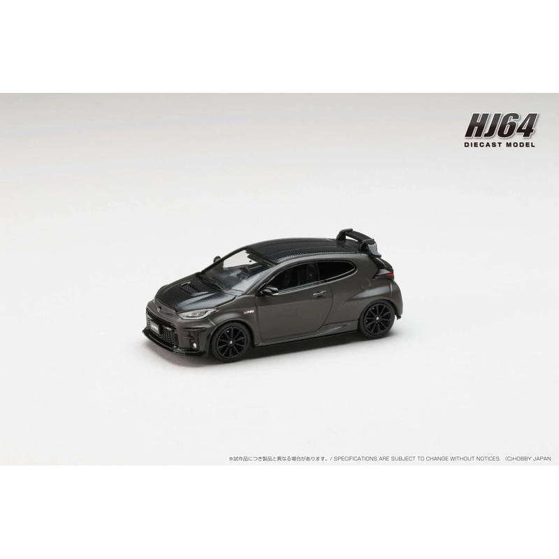 Hobby Japan 1:64 Toyota GRMN YARIS CIRCUIT PACKAGE MATTE STEEL