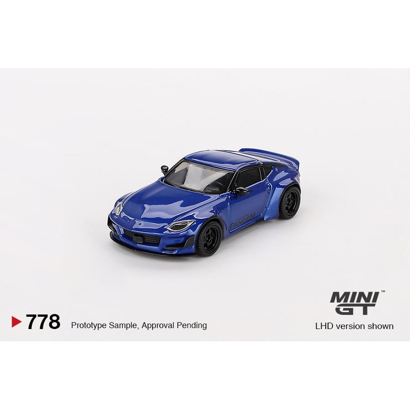 MINI GT #778 1/64 Nissan Z Pandem Seiran Blue (RHD)