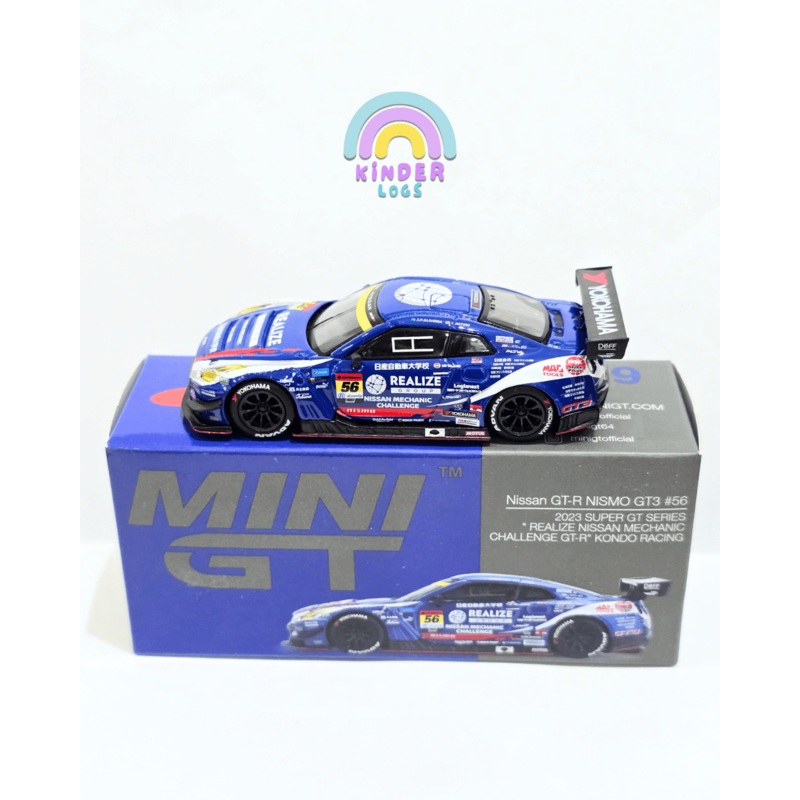 Mini GT Nissan GT-R NISMO GT3 #56 – 2023 Super GT Series – Kondo Racing