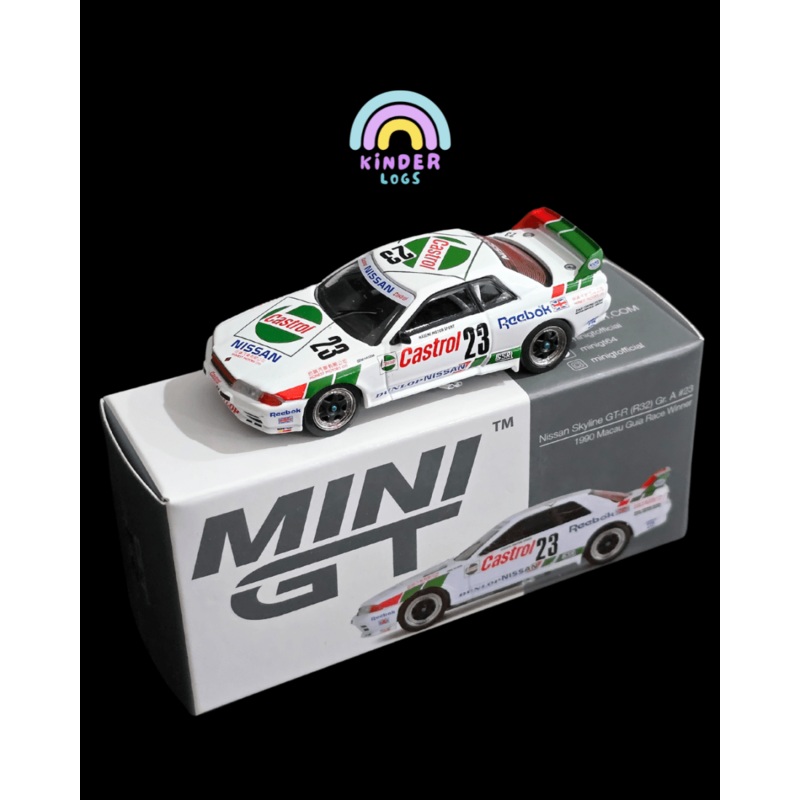 Mini GT Nissan Skyline GT-R (R32) Gr. A #23 (Open Box)