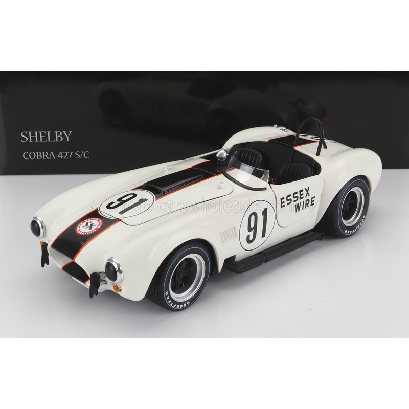 FORD USA – SHELBY COBRA 427 S/C SPIDER ESSEX WIRE N 91 500km BRIDGEHAMPTON 1965 S.SCOTT – WHITE