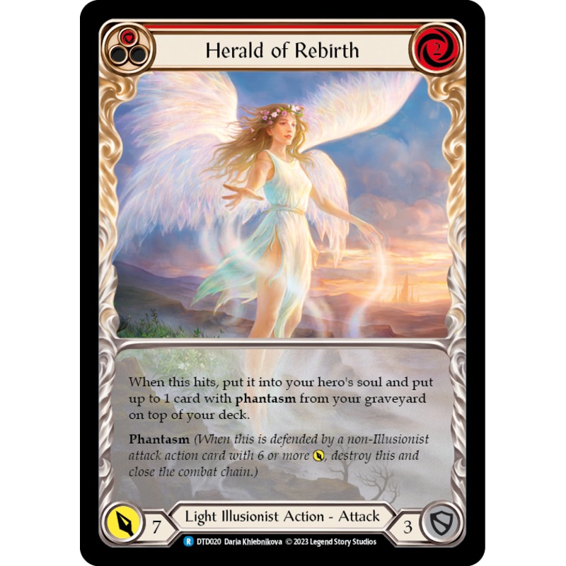 Herald of Rebirth (Red) [DTD020] (Dusk Till Dawn)