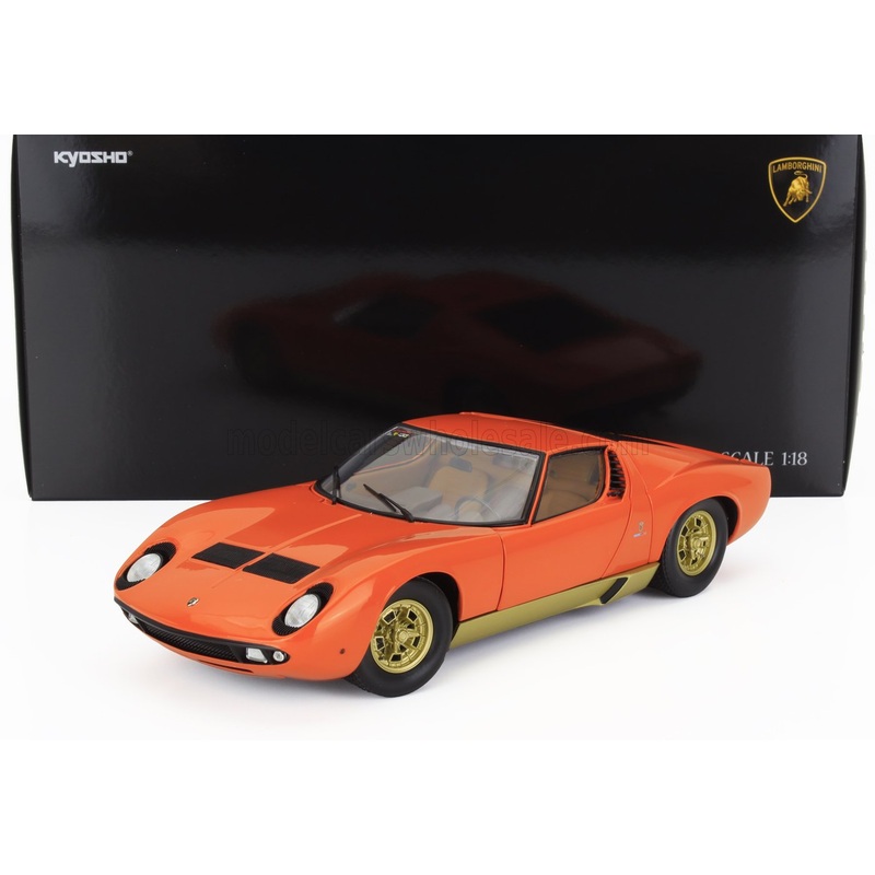 LAMBORGHINI – MIURA P400 1968 – ORANGE  GOLD