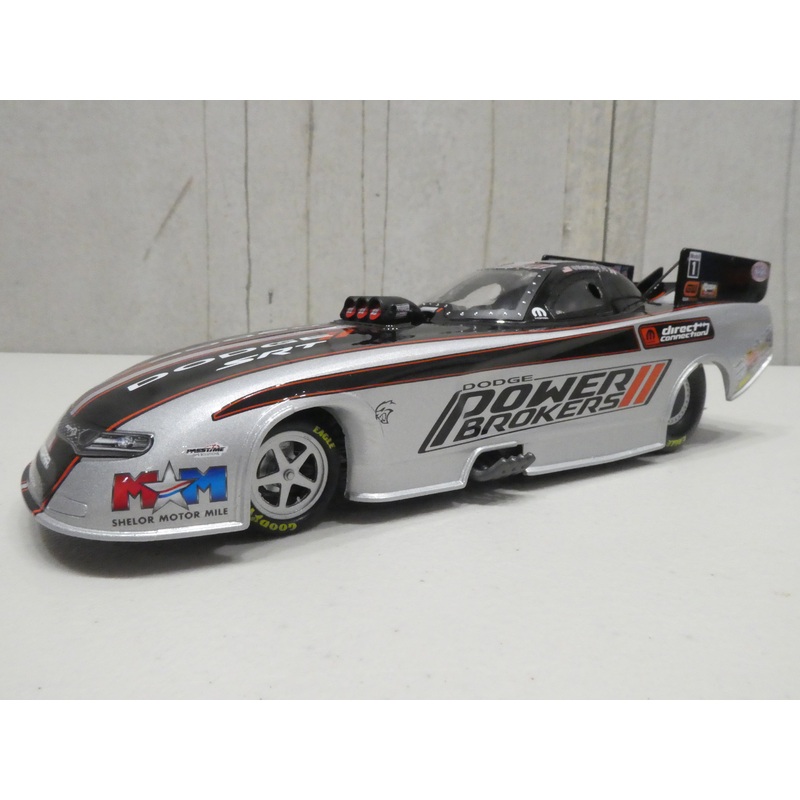 Matt Hagan 2022 Power Brokers  Mopar SRT Hellcat 1:24 Funny Car NHRA Diecast