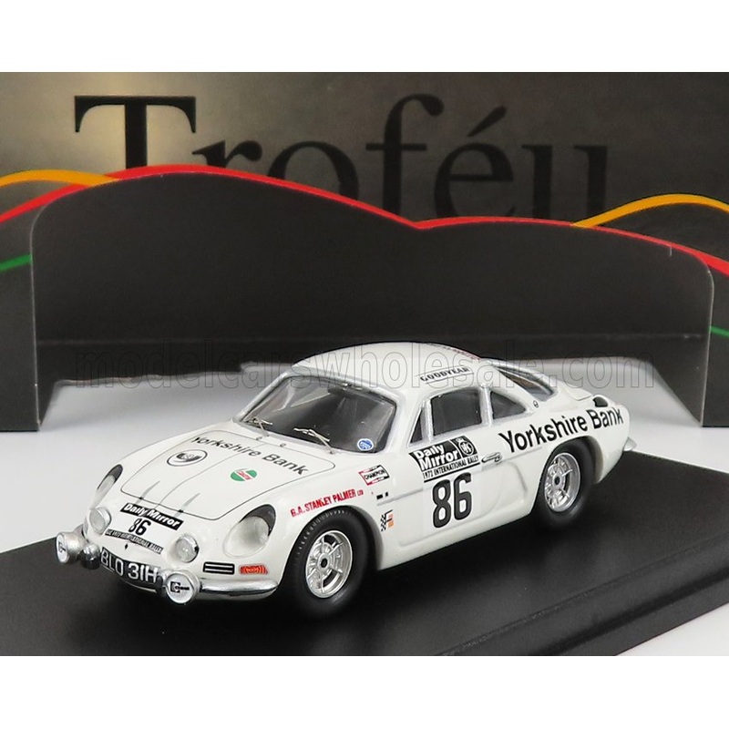 RENAULT | ALPINE A110 N 86 RALLY RAC LOMBARD 1972 J.ROBINSON – D.RODGERS