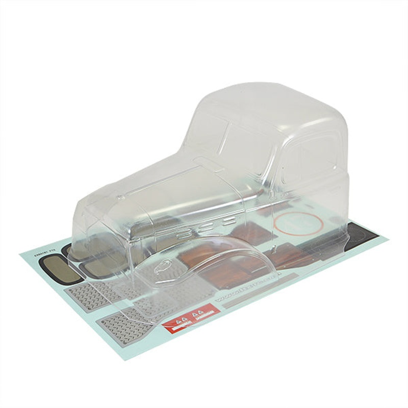 1/10th Cab Clear Bodyshell