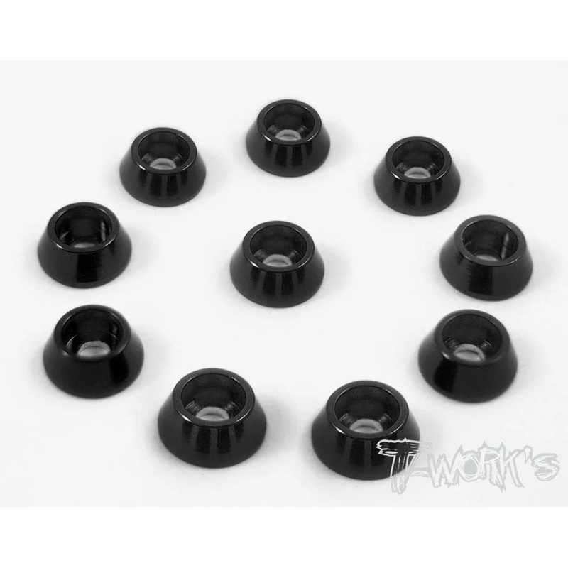 Alu M3 Socket Cap Washer 10pcs – Black