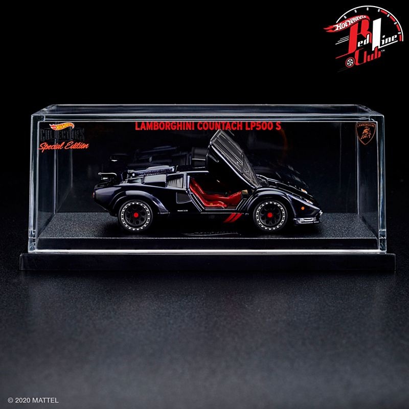 HOT WHEELS RLC Exclusive 82 Lamborghini Countach LP500 S Black
