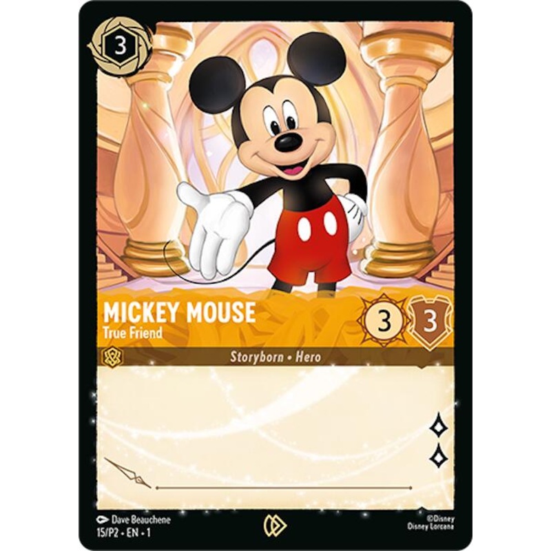 Mickey Mouse – True Friend (15) [Promo Cards]