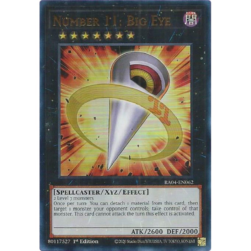 Number 11: Big Eye [RA04-EN062] Ultra Rare