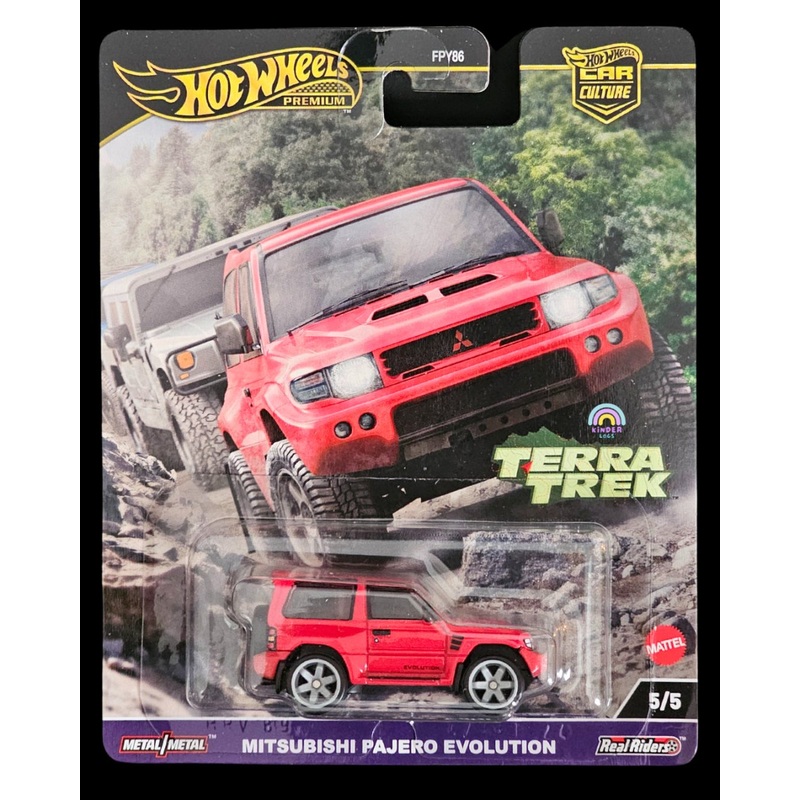 Premium Hot Wheels Mitsubishi Pajero Evolution – Terra Trek (Imported)