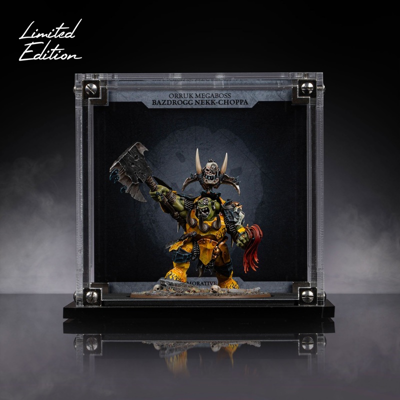 Display Case for Warhammer+ Bazdrogg Nekk-choppa