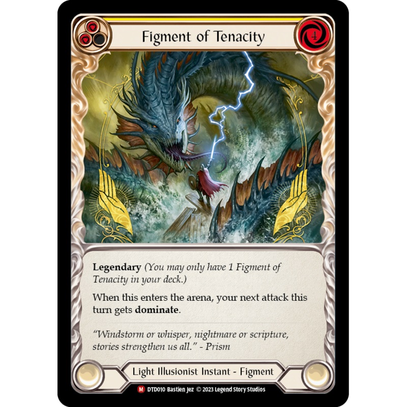 Figment of Tenacity // Metis, Archangel of Tenacity [DTD010] (Dusk Till Dawn)