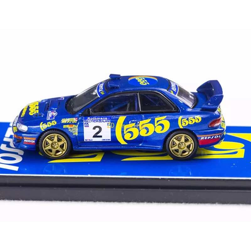 Fine works64  1/64 SUBARU WRC #2 Bulgari Rallye Blue