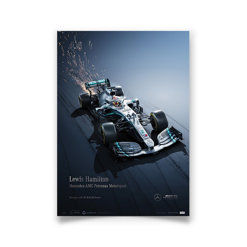 Mercedes-AMG Petronas Motorsport – 2019 Lewis Hamilton – Collector’s Edition Print