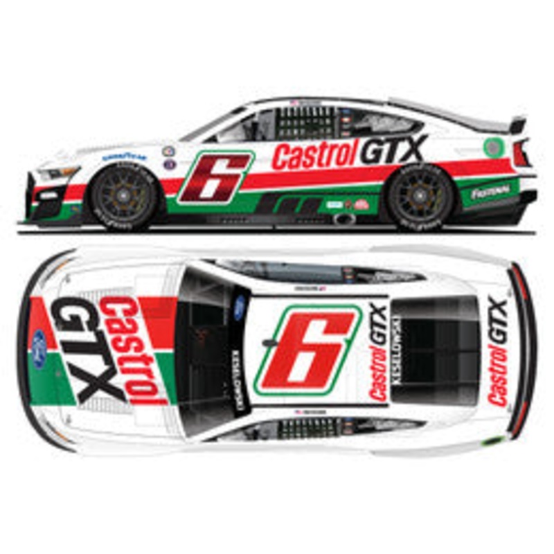 *PRE-ORDER* BRAD KESELOWSKI 2023 AUTOGRAPHED CASTROL GTX THROWBACK 1:24 ARC DIECAST