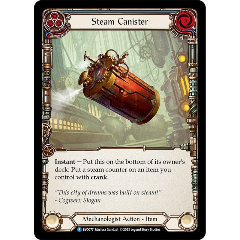 Steam Canister [EVO077] (Bright Lights)