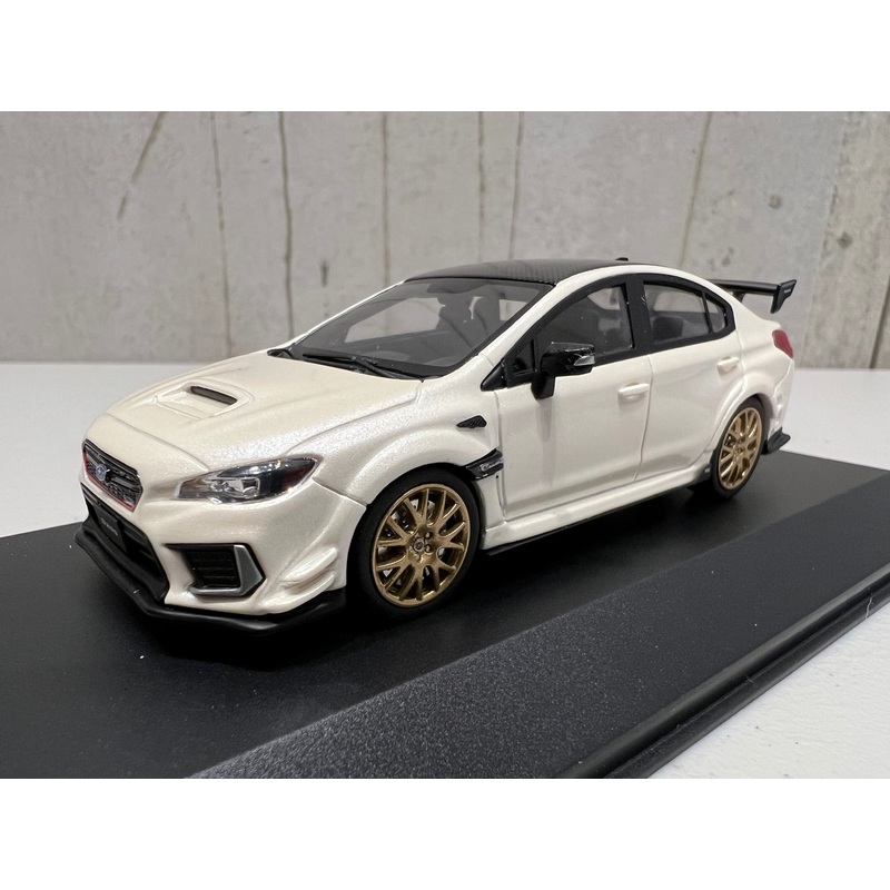 Subaru S209 (White) – Limited 400pcs – 1:43 Scale Resin Model Car – KYOHO