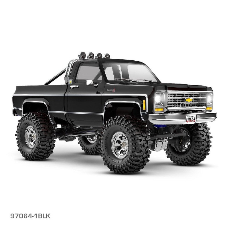 TRAXXAS TRX-4M CHEVROLET K10 HIGH TRAIL EDITION – BLACK – 1:18 SCALE