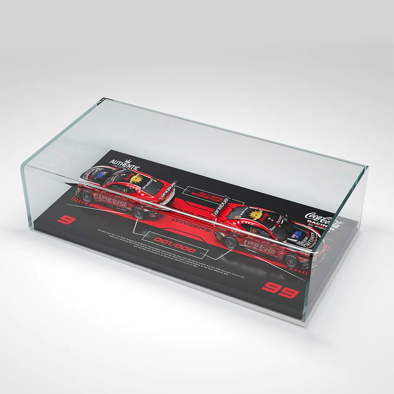 *PRE-ORDER* 1:43 Coca-Cola Racing By Erebus #9 / #99 Chevrolet Camaro ZL1 – 2023 Teams Champion Twinset – AUTHENTIC COLLECTABLES