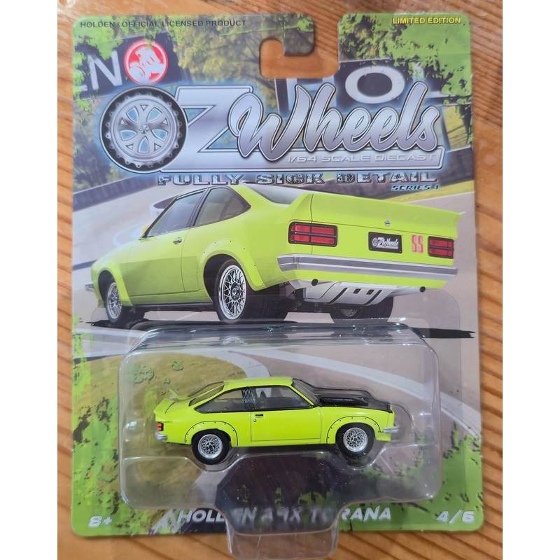 OZ WHEELS – HOLDEN A9X TORANA FSD – SERIES 1 – 1:64 SCALE DIECAST